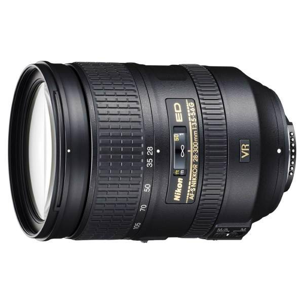 Nikon 28-300mm f/3.5-5.6G ED VR AF-S، لنز دوربین 28-300mm f/3.5-5.6G ED VR AF-S