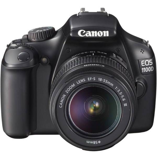 Canon EOS 1100D + 18-55mm lens، دوربین دیجیتال کانن ای او اس 1100 دی با لنز 18-55