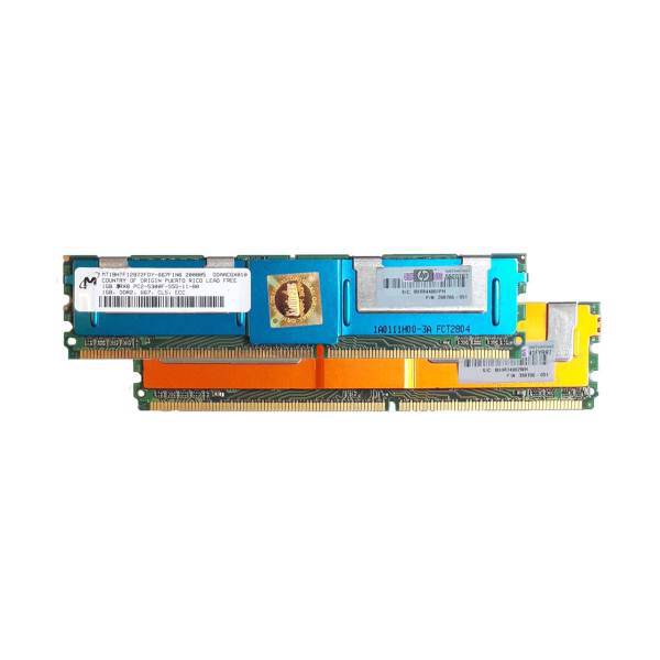 رم سرور DDR2 اچ پی667 مگاهرتز مدل PC2-5300 ظرفیت 2 گیگابایت