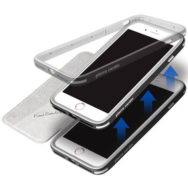 Pierre Cardin PCV-P01 Leather Cover For IPhone8 plus/Iphone7 Plus، کاور چرمی پیرکاردین مدل PCV-P01 مناسب برای گوشی آیفون 8 پلاس و آیفون 7 پلاس