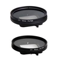 Puluz UV and CPL Lens Filter For Gopro Hero 5/6 - فیلتر لنز پلوز مدل UV مناسب دوربین ورزشی گوپرو هیرو 5/6