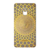 MAHOOT Sheikh Lotfollah Mosque-tile Design Sticker for Samsung A8 2018 برچسب تزئینی ماهوت مدل Sheikh Lotfollah Mosque-tile Designمناسب برای گوشی Samsung A8 2018
