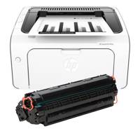 HP LaserJet Pro M12w Laser Printer پرینتر لیزری اچ پی مدل LaserJet Pro M12W به همراه یک تونر اضافه