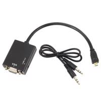 micro HDMI to VGA Adapter تبدیل MICRO HDMI به VGA مدل MN