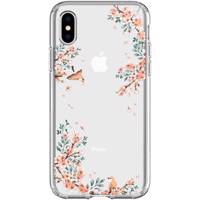 Spigen Liquid Crystal Blossom Nature Cover For Apple iPhone X کاور اسپیگن مدل Liquid Crystal Blossom Nature مناسب برای گوشی موبایل اپل iPhone X