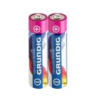Grundig Alkaline 2100mAh AA Battery Pack Of 2 باتری قلمی گراندیگ مدل Alkaline با ظرفیت 2100 میلی آمپر ساعت بسته 2 عددی