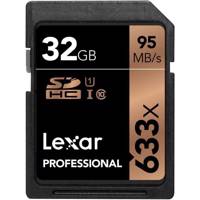 Lexar Professional UHS-I U1 Class 10 95MBps SDHC - 32GB کارت حافظه SDHC لکسار مدل Professional کلاس 10 استاندارد UHS-I U1 سرعت 95MBps ظرفیت 32 گیگابایت