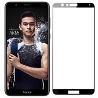Tempered Full Cover Glass Screen Protector For Huawei Honor 7X محافظ صفحه نمایش تمپرد مدل Full Cover مناسب برای گوشی موبایل هواوی Honor 7X