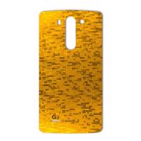 MAHOOT Gold-pixel Special Sticker for LG G3 Beat برچسب تزئینی ماهوت مدل Gold-pixel Special مناسب برای گوشی LG G3 Beat