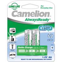 Camelion Always Ready 1000mAh Rechargeable AA Battery باتری قلمی قابل شارژ کملیون مدل Always Ready ظرفیت 1000 میلی آمپر ساعت