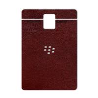 MAHOOT Natural Leather Sticker for BlackBerry Passport برچسب تزئینی ماهوت مدلNatural Leather مناسب برای گوشی BlackBerry Passport
