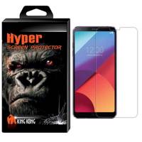Hyper Protector King Kong Tempered Glass Screen Protector For LG G6 Plus محافظ صفحه نمایش شیشه ای کینگ کونگ مدل Hyper Protector مناسب برای گوشی ال جی G6 Plus