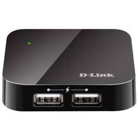 D-Link DUB-H4 4-Port USB 2.0 Hub - هاب 4 پورت USB 2.0 دی-لینک مدل DUB-H4