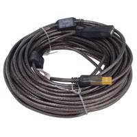 Dtech DT-5039 USB 2.0 Extension Cable 20M کابل افزایش طول USB دیتک مدل DT-5039 به طول 20 متر