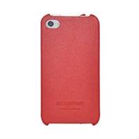 DiscoveryBuy Grade Fashion Rollover Protective Sleeve Case For iPhone 5 Dark Red کاور چرمی دیسکاوری بای برای آیفون 5 رنگ زرشکی