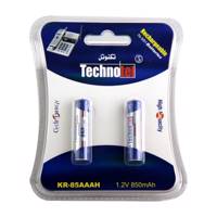 technotel 85 Rechargeable AAA Battery Pack Of 2 باتری نیم قلمی قابل شارژ تکنوتل مدل 85 بسته 2 عددی