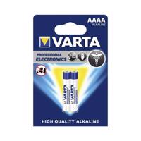 Varta High Quality Alkaline AAAA Battery Pack of 2 باتری سایز AAAA وارتا مدل High Quality Alkaline بسته 2 عددی