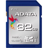 Adata Premier UHS-I U1 Class 10 50MBps SDHC - 32GB - کارت حافظه SDHC ای دیتا مدل Premier کلاس 10 استاندارد UHS-I U1 سرعت 50MBps ظرفیت 32 گیگابایت