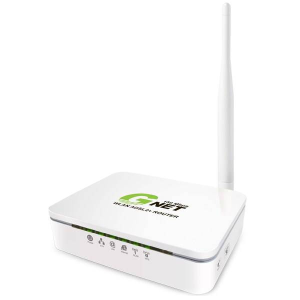 G-Net AD1501 Wireless ADSL2+ 150Mbps Router، مودم-روتر +ADSL2 و بی‌سیم جی-نت مدل AD1501