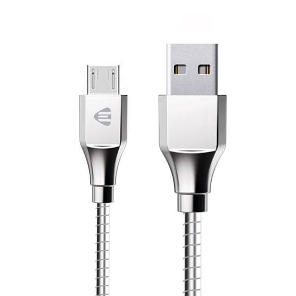 USB To MicroUSB Jellico KS-10 cable 1m، کابل تبدیل USB به microUSB جلیکو مدل KS-10 طول 1 متر