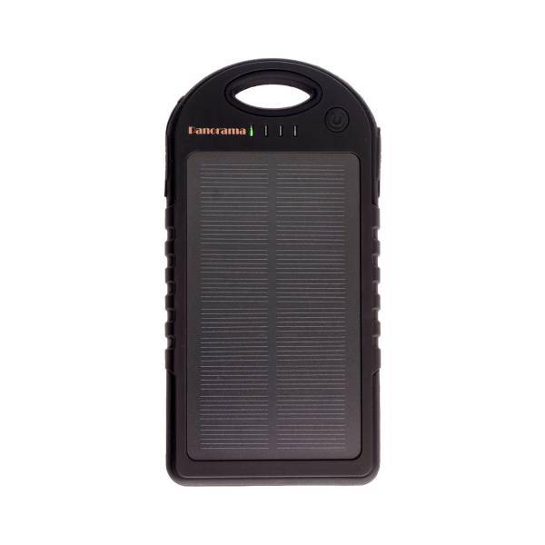 Panorama Solar Charger 5000 mAh Power Bank، شاژر همراه پانوراما Solar Charger باظرفیت5000 میلی آمپر ساعت