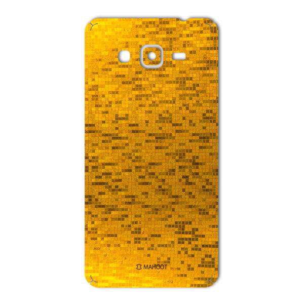 MAHOOT Gold-pixel Special Sticker for Samsung Grand Prime، برچسب تزئینی ماهوت مدل Gold-pixel Special مناسب برای گوشی Samsung Grand Prime