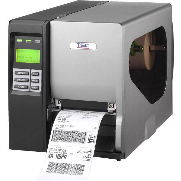 TSC TTP-2410M Pro Barcode Label Printer، پرینتر لیبل‌زن صنعتی بارکد تی اس سی مدل TTP-2410M Pro