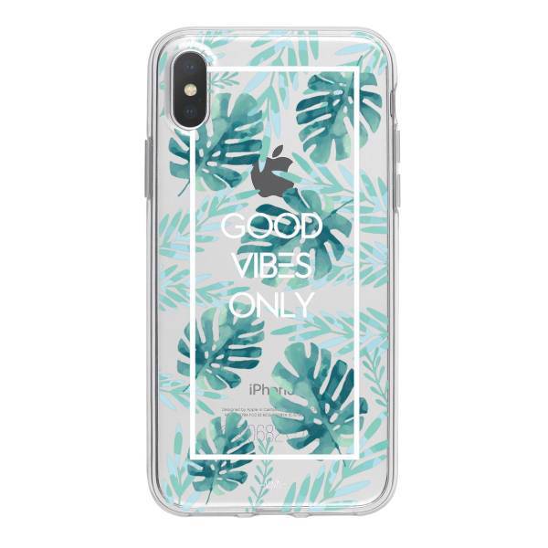 Good Vibes Only Case Cover For iPhone X / 10، کاور ژله ای مدل Good Vibes Only مناسب برای گوشی موبایل آیفون X / 10