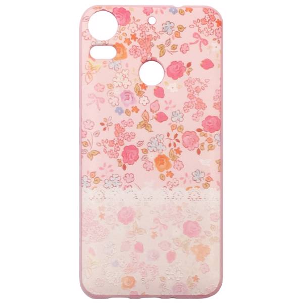 کاور ژله ای بلکین مدل Pink Flower مناسب برای گوشی موبایل HTC Desire 10 Pro