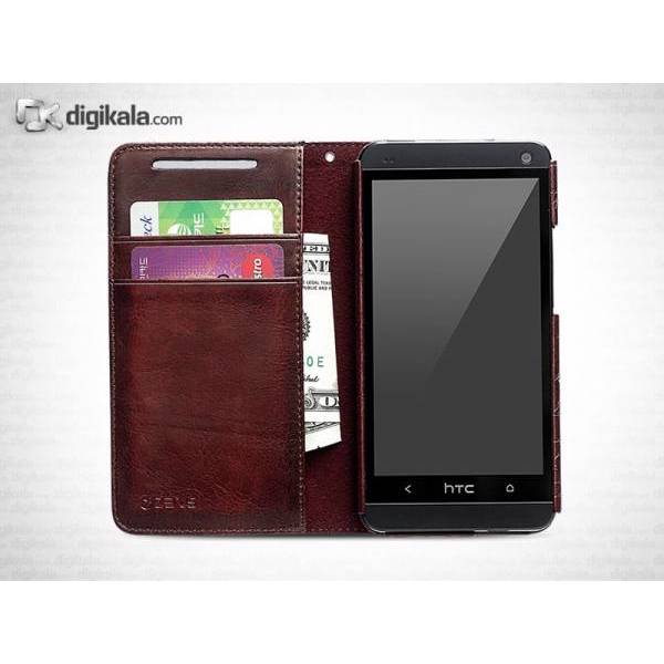 Zenus Lettering Diary HTC One، کیف زیناس لترینگ دایری اچ تی سی وان