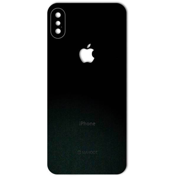 MAHOOT Black-suede Special Sticker for iPhone X، برچسب تزئینی ماهوت مدل Black-suede Special مناسب برای گوشی iPhone X