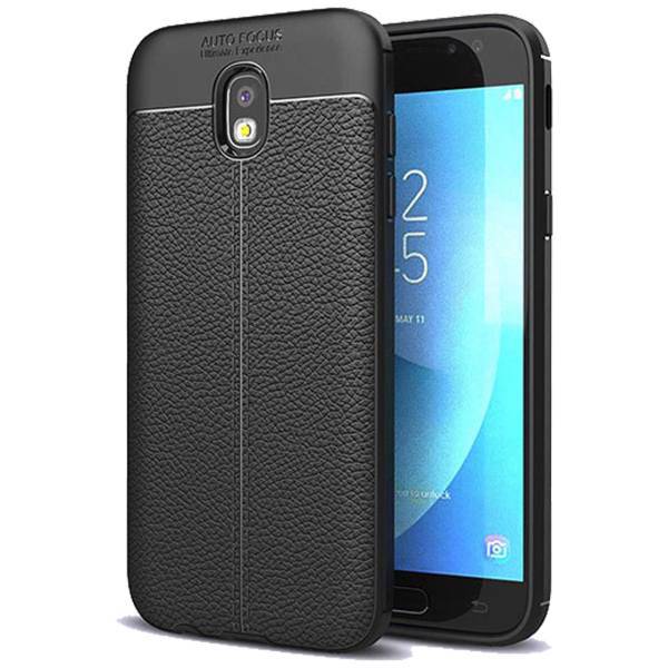 TPU Leather Design Cover For Samsung J5 Pro، کاور ژله ای طرح چرم مناسب برای گوشی موبایل سامسونگ J5 Pro