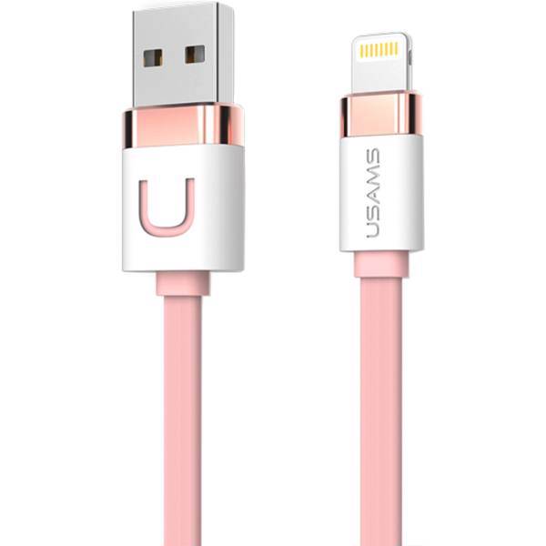 Usams U-Like USB To Lightning Cable 1m، کابل تبدیل USB به لایتنینگ یوسمز مدل U-Like به طول 1 متر