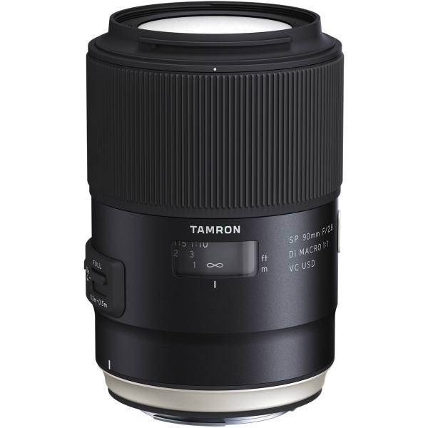 Tamron SP90mmF/2.8Di VC Macro 1:1 For Canon Cameras Lens، لنز تامرون مدل SP90mmF/2.8Di VC Macro 1:1 مناسب برای دوربین‌های کانن