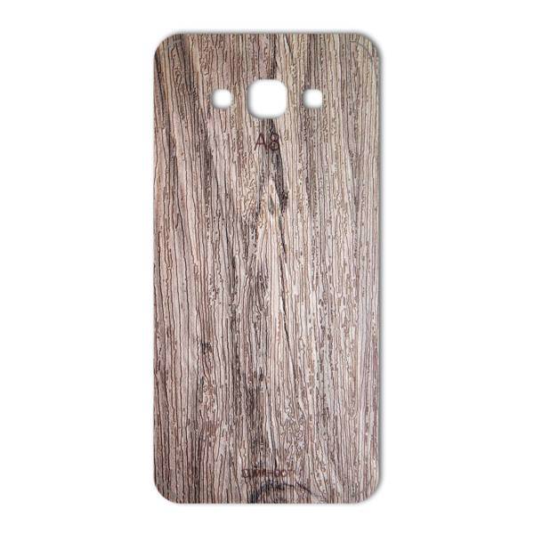 MAHOOT Walnut Texture Sticker for Samsung A8، برچسب تزئینی ماهوت مدل Walnut Texture مناسب برای گوشی Samsung A8