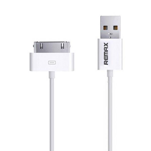 Remax USB To 30-Pin Cable 1m، کابل USB به 30-پین ریمکس طول 1 متر