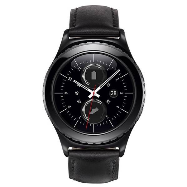 Samsung Gear S2 Classic SM-R732 Black Smart Watch، ساعت هوشمند سامسونگ مدل Gear S2 Classic SM-R732 Black