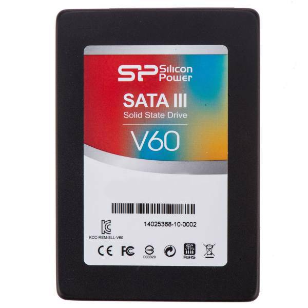 Silicon Power V60 SSD Drive - 120GB، حافظه اس‌اس‌دی Silicon Power مدل V60 ظرفیت 120 گیگابایت