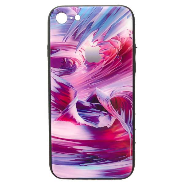 Sky Glass Cover For iPhone 7-iPhone 8، کاور پشت شیشه ای طرحدار ابر و باد مدل Sky مناسب برای گوشی موبایل آیفون 7، آیفون 8