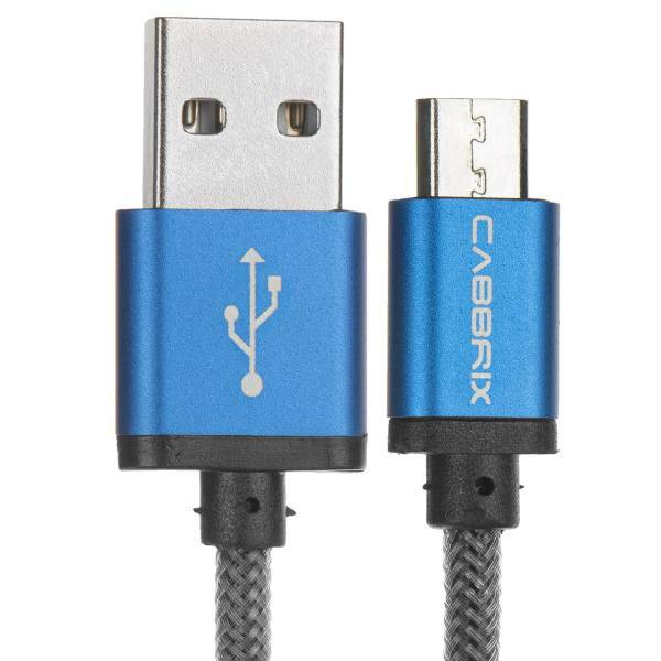 Cabbrix B07BDNLM3D USB To microUSB Cable 2m، کابل تبدیل USB به microUSB کابریکس مدل B07BDNLM3D طول 2 متر