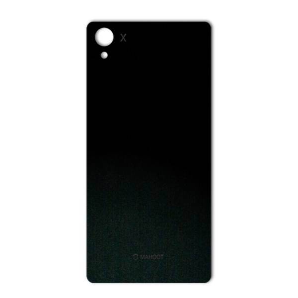 MAHOOT Black-suede Special Sticker for Sony Xperia X، برچسب تزئینی ماهوت مدل Black-suede Special مناسب برای گوشی Sony Xperia X