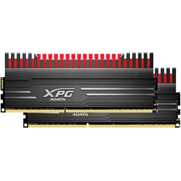 Adata XPG V3 DDR3 2133MHz CL10 Dual Channel Desktop RAM - 16GB، رم دسکتاپ DDR3 دو کاناله 2133 مگاهرتز CL10 ای دیتا مدل XPG V3 ظرفیت 16 گیگابایت