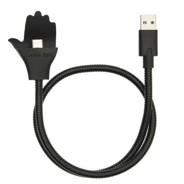 کابل تبدیل USB به USB-C سومگ مدل Flexible به طول 54 سانتی متر