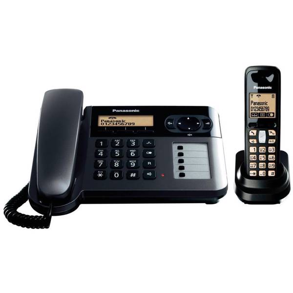 Panasonic KX-TG6451 Wireless Phone، تلفن بی سیم پاناسونیک مدل KX-TG6451