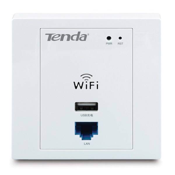 Tenda W310A Wireless N300 Wall-mount Access Point، روتر بی‌سیم دیواری تندا مدل W310A