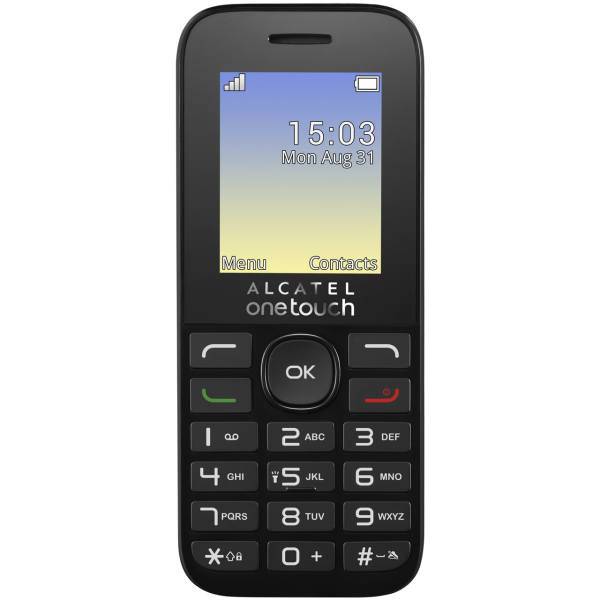 Alcatel 1016D Dual SIM Mobile Phone، گوشی موبایل آلکاتل مدل 1016D دو سیم‌کارت