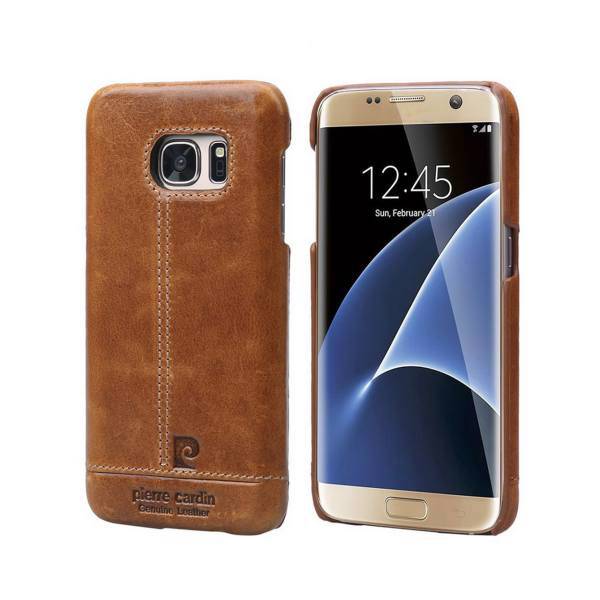 Pierre Cardin PCL-P03 Leather Cover For Samsung Galaxy S7، کاور چرمی پیرکاردین مدل PCL-P03 مناسب برای گوشی سامسونگ گلکسی S7