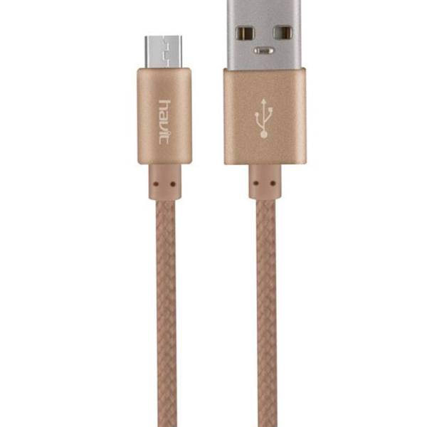 Havit HV-626X USB To microUSB Cable 1m، کابل تبدیل USB به microUSB هویت مدل HV-626X به طول 1 متر