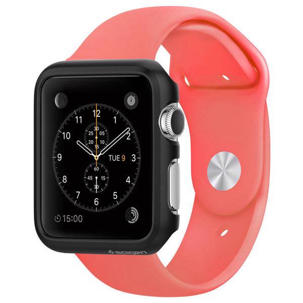 Spigen Thin Fit Apple Watch Cover - 42mm، کاور اپل واچ اسپیگن مدل Thin Fit سایز 42