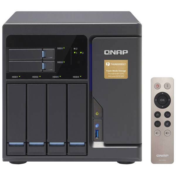 Qnap TVS-682T-i3-8G NAS، ذخیره ساز تحت شبکه کیونپ مدل TVS-682T-i3-8G